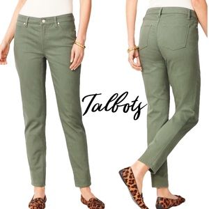 🆕Talbots Olive Ankle Jeans